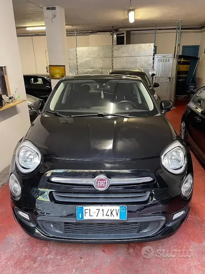 Usata Fiat 500X Business 95 CV (69 kW) 2017 Nero SUV