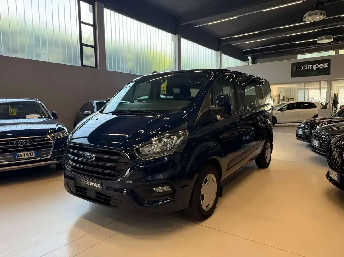 Usata Ford Transit Custom 105 CV (77 kW) 2021 Blu/azzurro Furgone