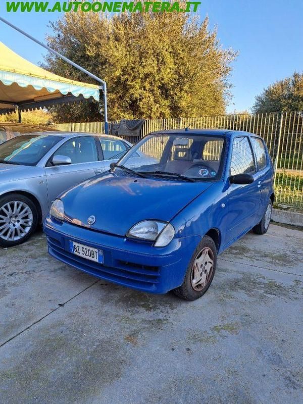 Usata Fiat Seicento 54 CV (39 kW) 2002 Azzurro Utilitaria