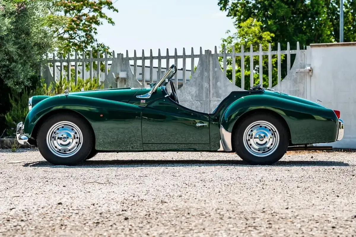 Usata Triumph TR3 90 CV (66 kW) 1959 Verde Cabrio