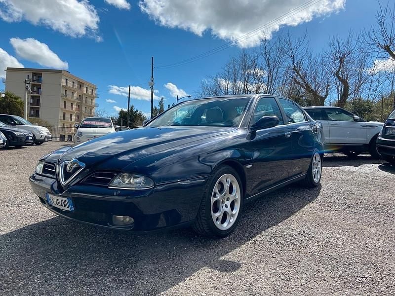 Usata Alfa Romeo 166 Progression 150 CV (110 kW) 2003 Blu Berlina