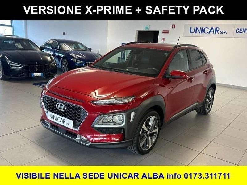 Rosso Usata 2020 Hyundai Kona XPrime SUV | 18.500 € (Buon prezzo) - Immagine 1/4