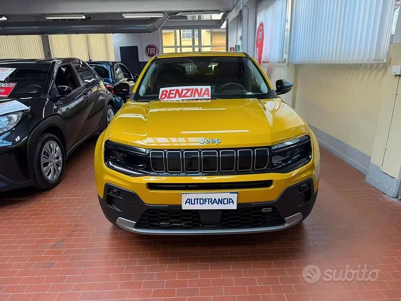 Usata Jeep Avenger Summit 100 CV (73 kW) 2024 Giallo SUV
