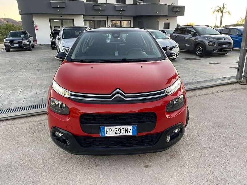 Usata Citroën C3 Shine 75 CV (55 kW) 2018 Arancione Berlina