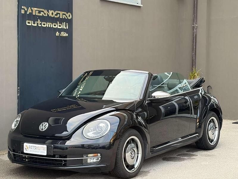 Begagnad VW Beetle Cabriolet Design 105 HK (77 kW) 2014 Svart Cab