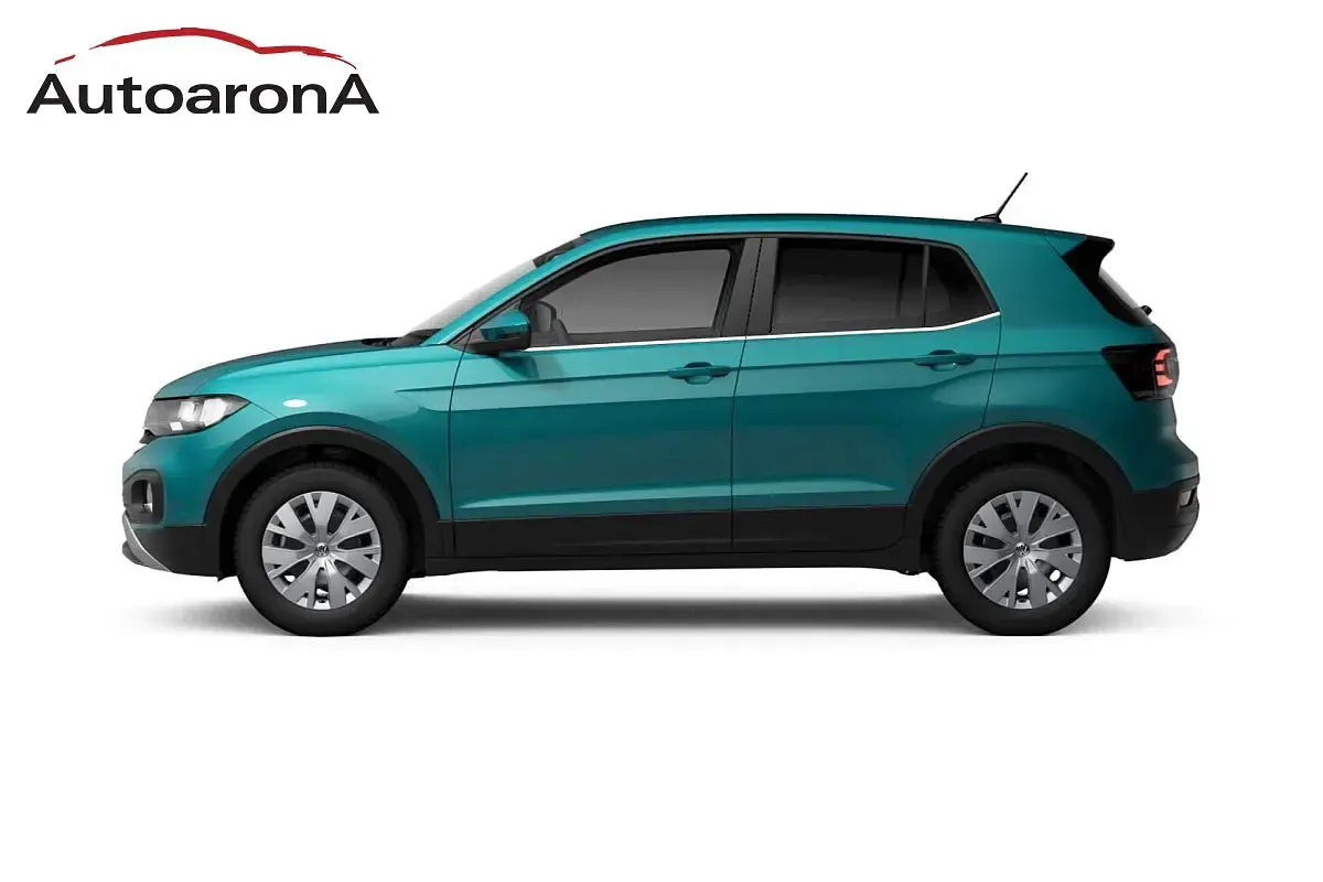 Usata VW T-Cross Advance 110 CV (80 kW) 2021 Reef blue metallizzato SUV