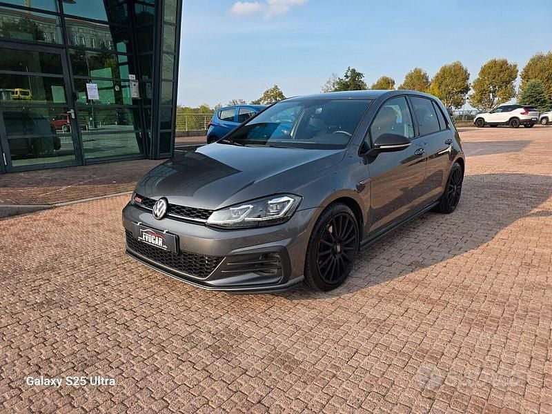 Usata VW Golf VII GTD 184 CV (135 kW) 2017 Grigio Berlina