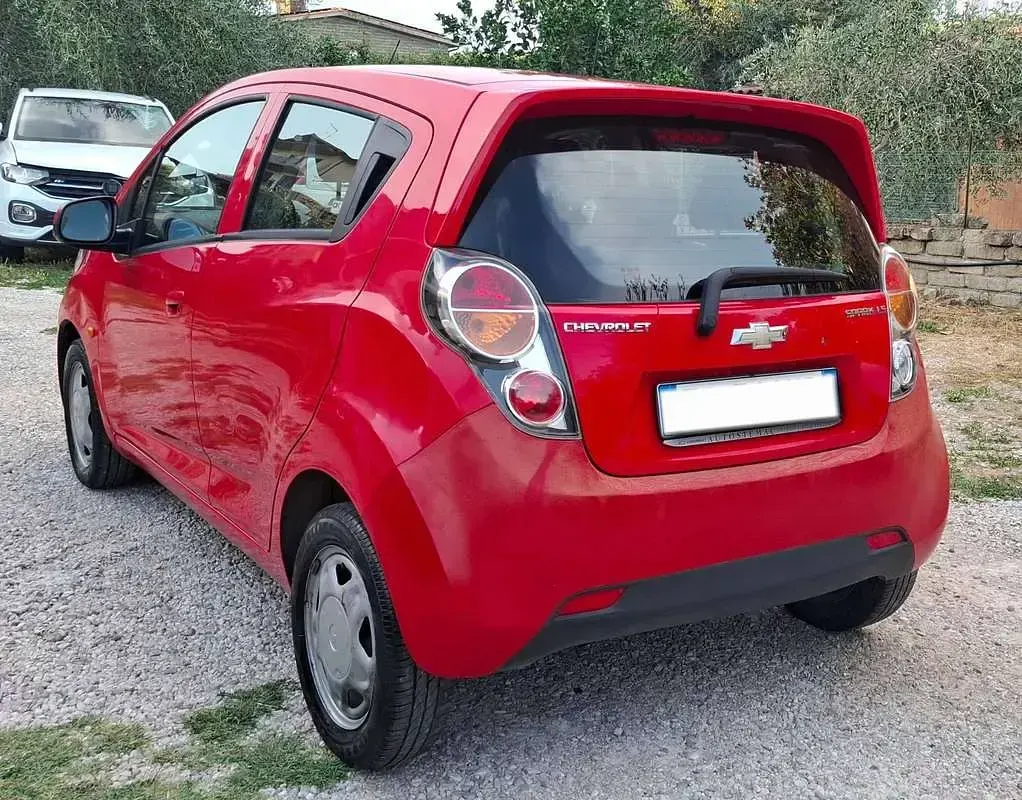 Usata Chevrolet Spark LS 68 CV (50 kW) 2011 Rosso Utilitaria