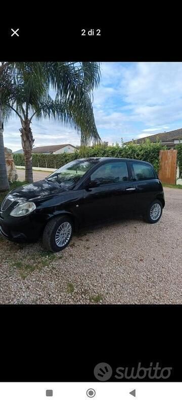 Nero Usata 2007 Lancia Ypsilon Due volumi | 3500 € (Molto cara) - Immagine 1/2