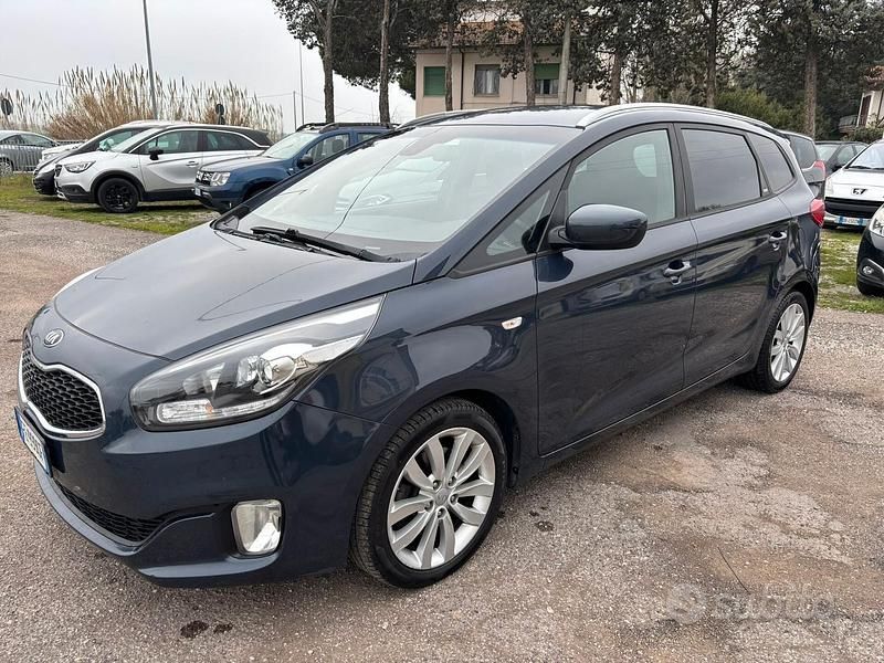 Usata Kia Carens 115 CV (84 kW) 2016 Nero Monovolume