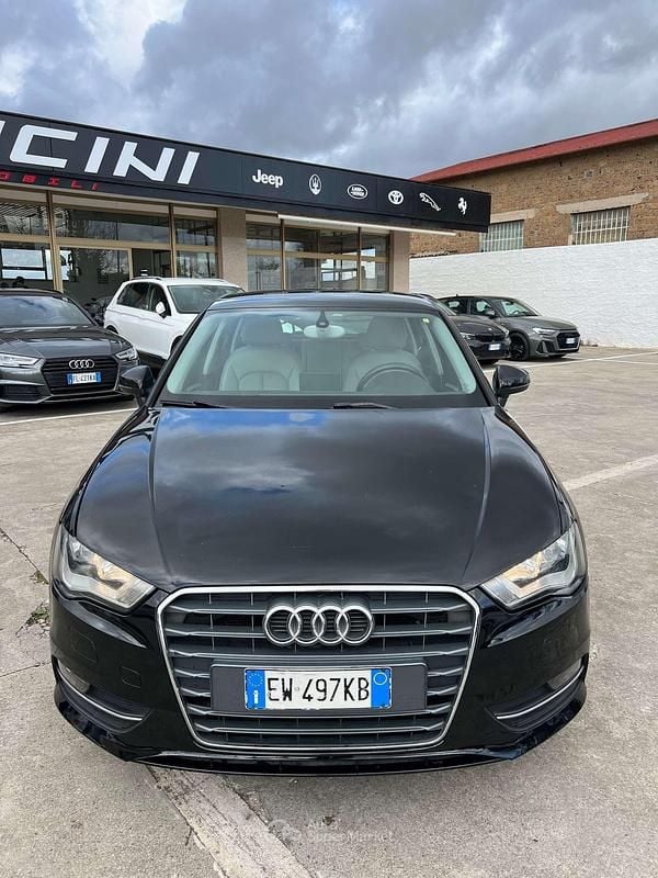 Usata Audi A3 Ambiente 150 CV (110 kW) 2014 Nero Berlina