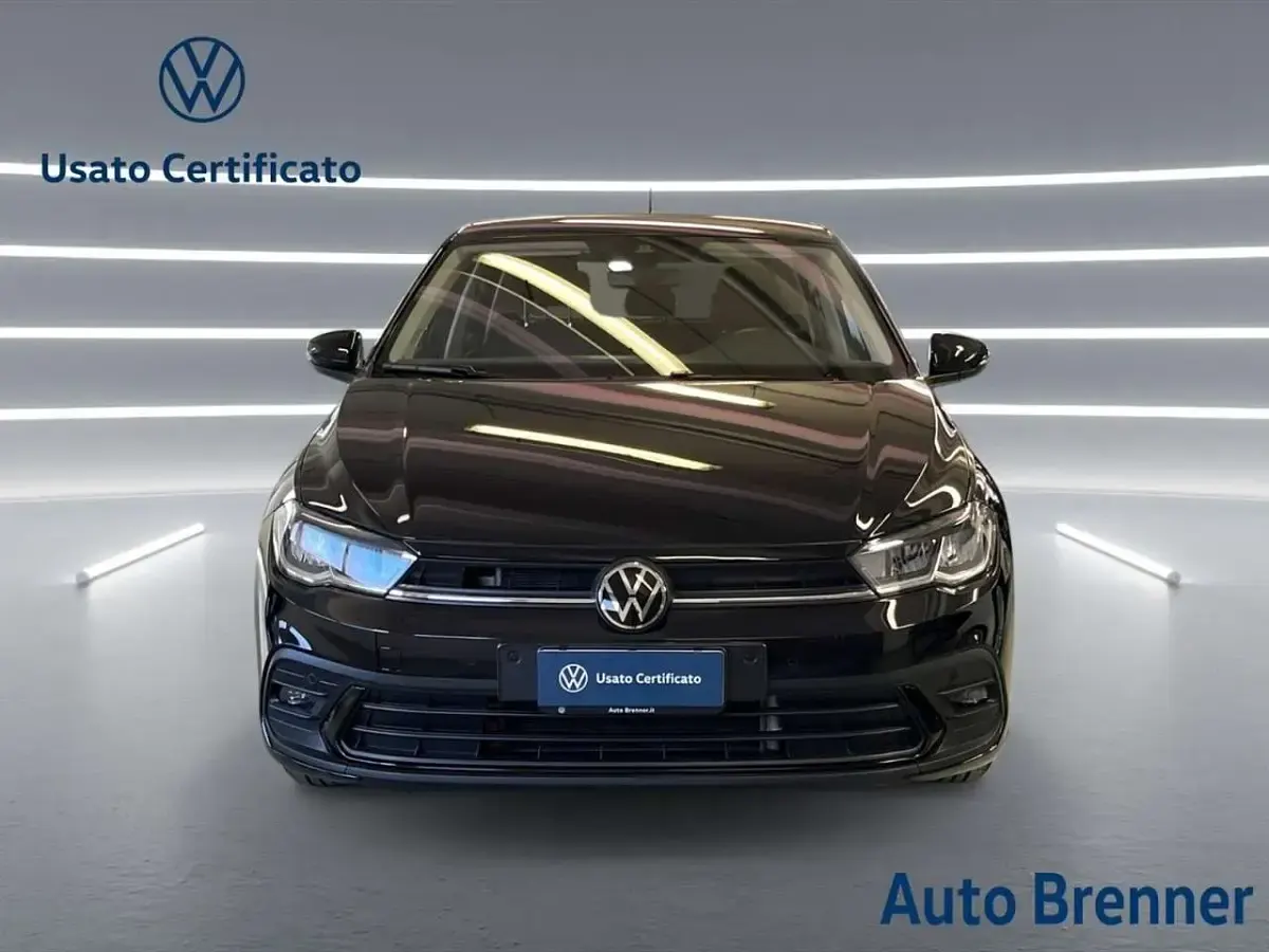 Usata VW Polo Life 95 CV (69 kW) 2025 Nero perla Utilitaria