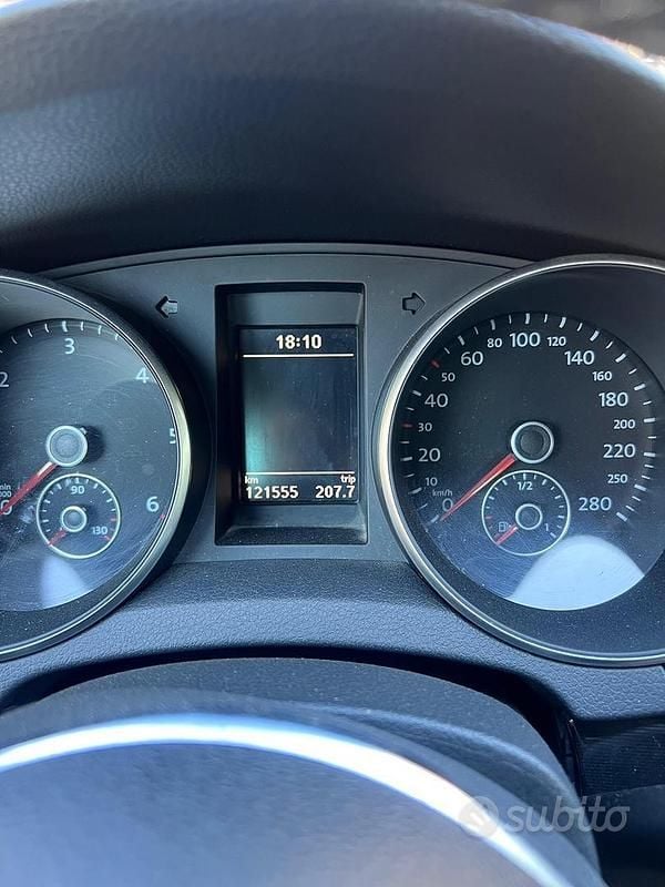 Usata VW Golf VI GTD 170 CV (125 kW) 2010 Grigio Utilitaria