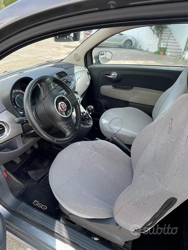 Usata Fiat 500 69 CV (50 kW) 2014 Grigio Utilitaria