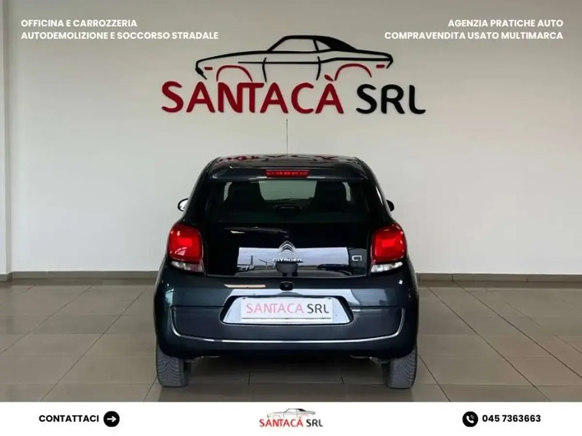 Usata Citroën C1 72 CV (52 kW) 2018 Grigio Utilitaria