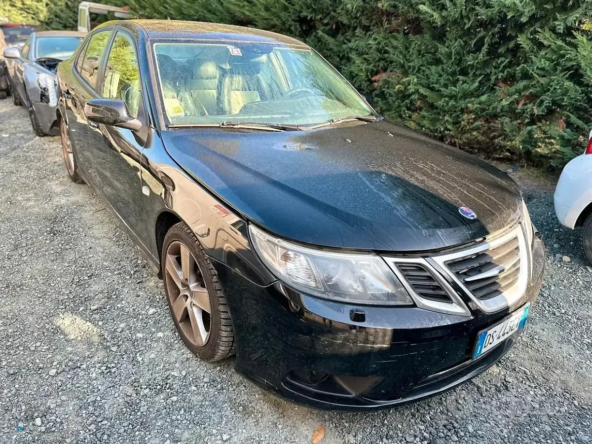Usata Saab 9-3 Aero 180 CV (132 kW) 2008 Nero Berlina