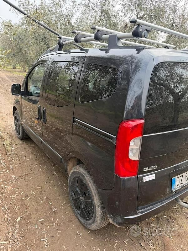 Usata Fiat Qubo Trekking 75 CV (55 kW) 2008 Nero Monovolume