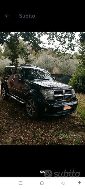 Usata Dodge Nitro 177 CV (130 kW) 2009 Nero SUV
