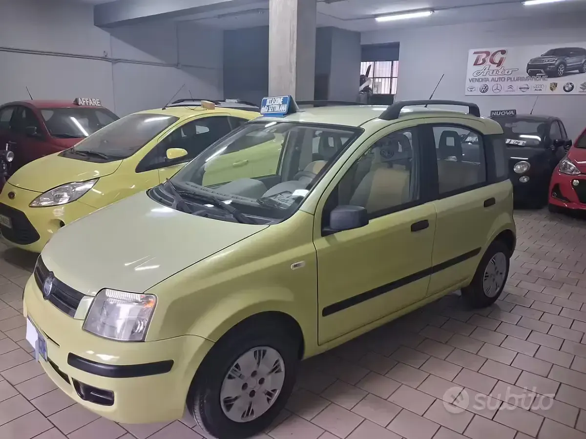 Usata Fiat Panda Dynamic 54 CV (39 kW) 2006 Verde Utilitaria