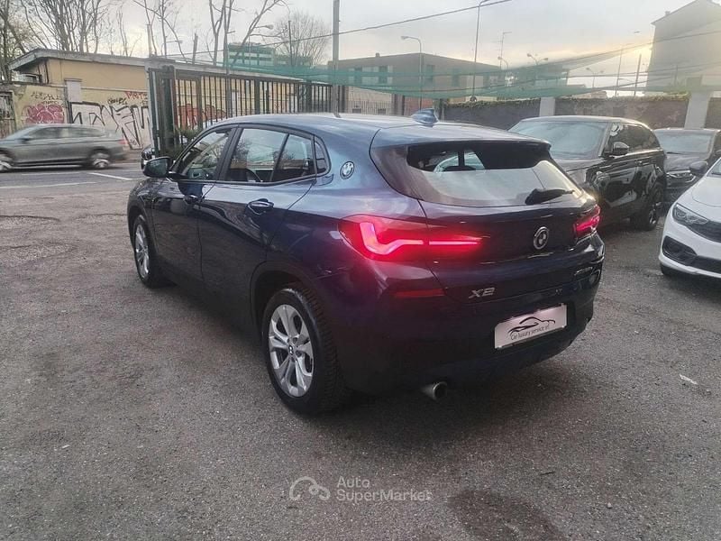 Usata BMW X2 125 CV (91 kW) 2021 Blu/azzurro SUV