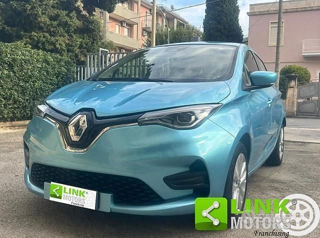 Usata Renault Zoe Intens 100 kW (136 CV) 2021 Blu Utilitaria