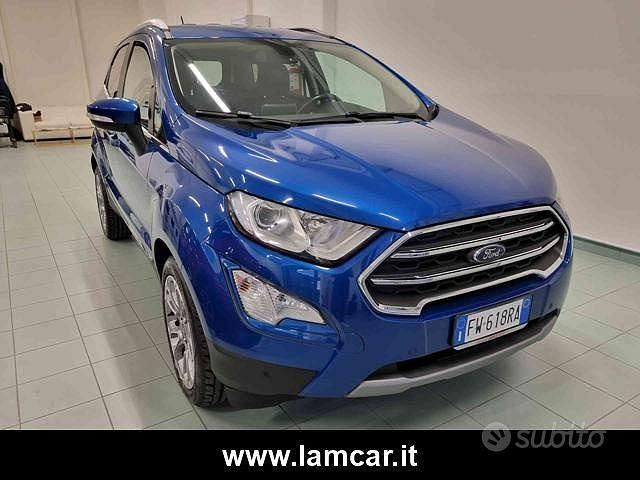 Usata Ford Ecosport Titanium 125 CV (91 kW) 2019 Blu SUV