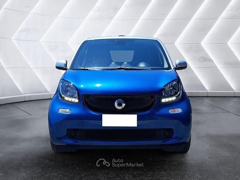 Begagnad Smart ForTwo Cabrio Passion 71 HK (52 kW) 2016 Blå Cab