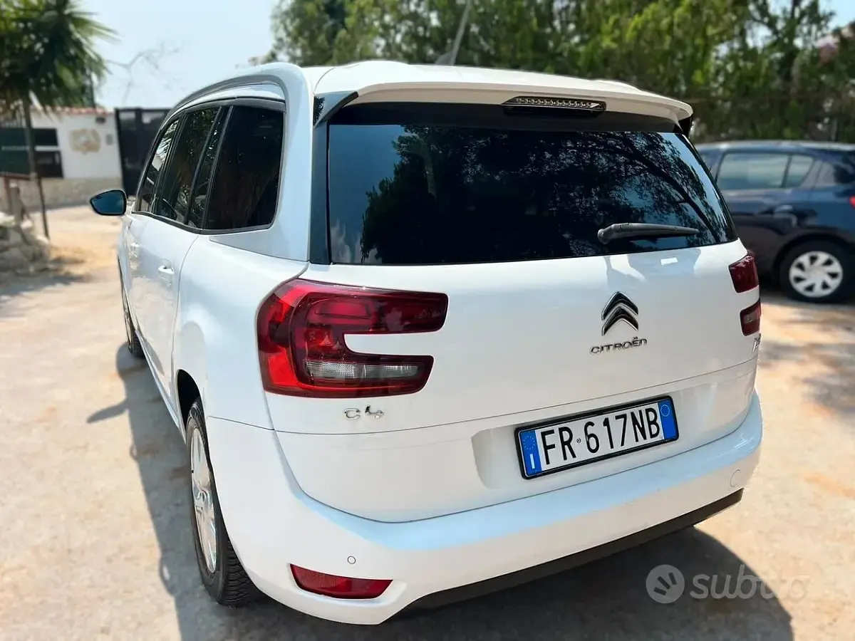 Usata Citroën C4 Picasso 120 CV (88 kW) 2018 Bianco Monovolume