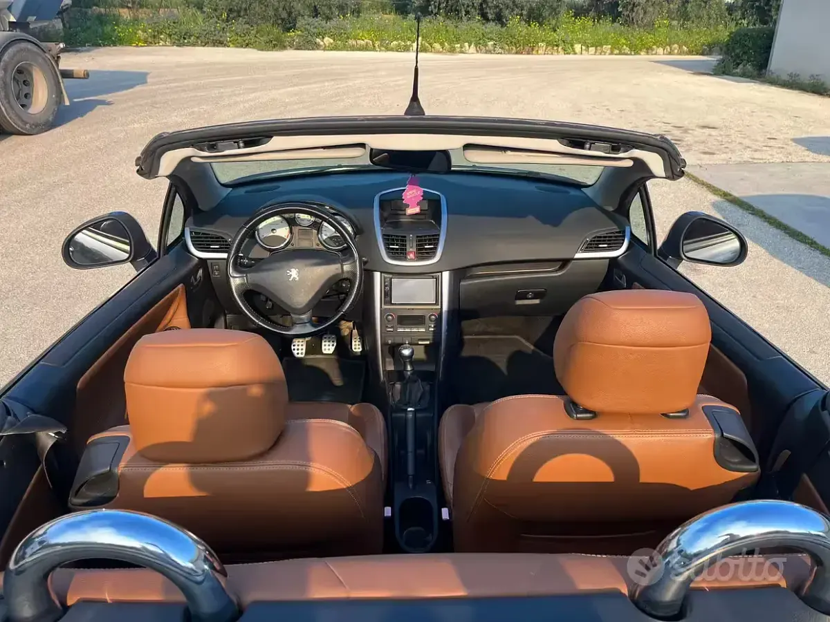 Usata Peugeot 207 112 CV (82 kW) 2007 Grigio Cabrio