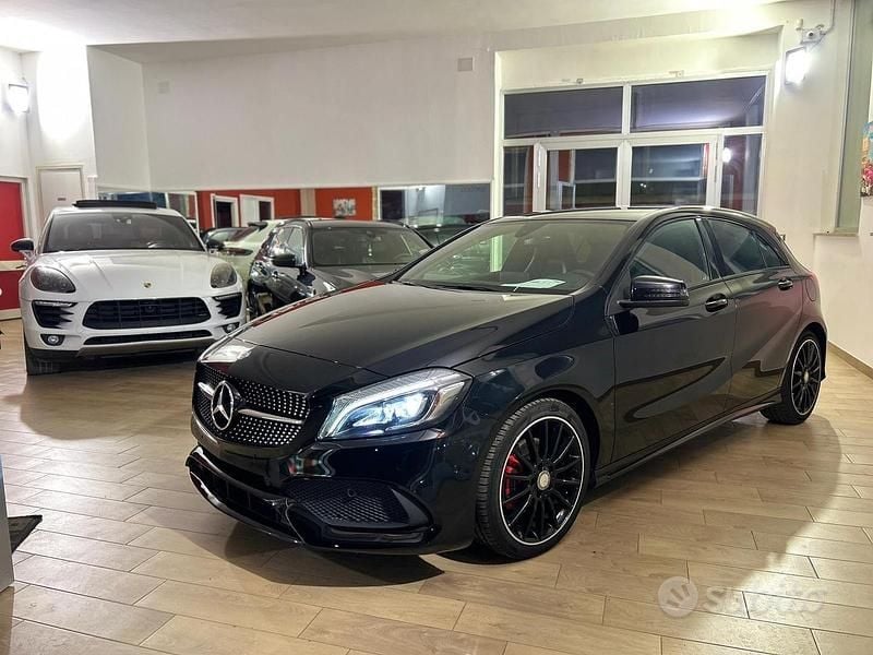 Nero Usata 2017 Mercedes A160 Premium Tre volumi | 16.450 € (Buon prezzo) - Immagine 1/4