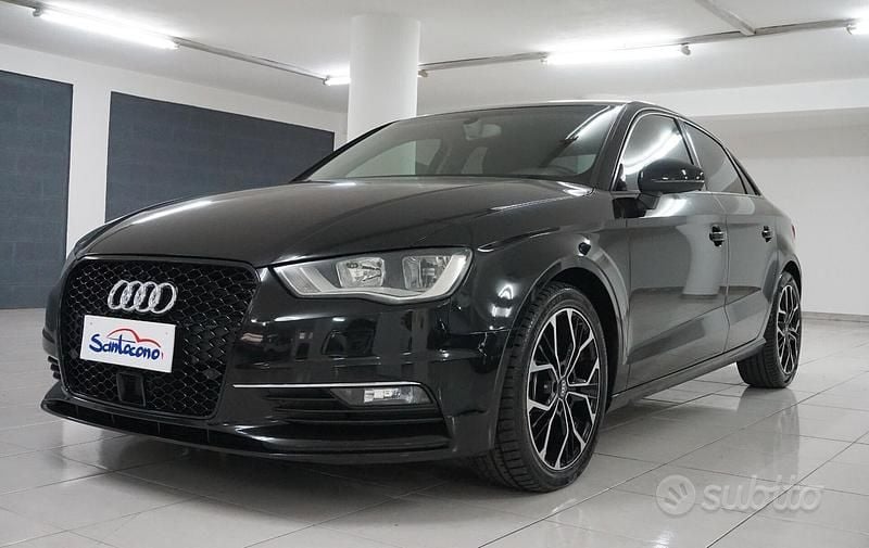 Usata Audi A3 Ambiente 149 CV (109 kW) 2014 Nero Berlina