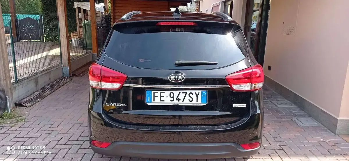 Usata Kia Carens 116 CV (85 kW) 2016 Nero Monovolume