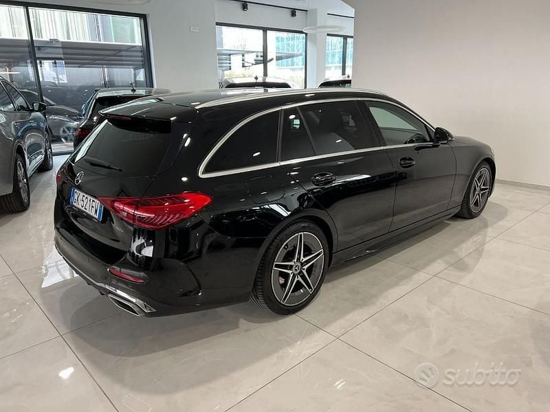 Usata Mercedes C200 Premium 163 CV (119 kW) 2022 Nero Station wagon