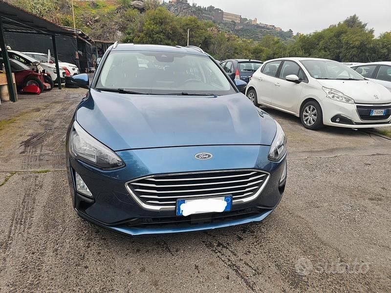 Usata Ford Focus Business Edition 120 CV (88 kW) 2020 Blu Station wagon