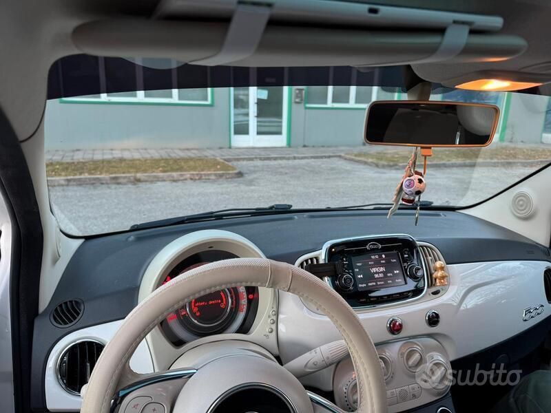 Usata Fiat 500 Sport 69 CV (50 kW) 2017 Bianco Utilitaria