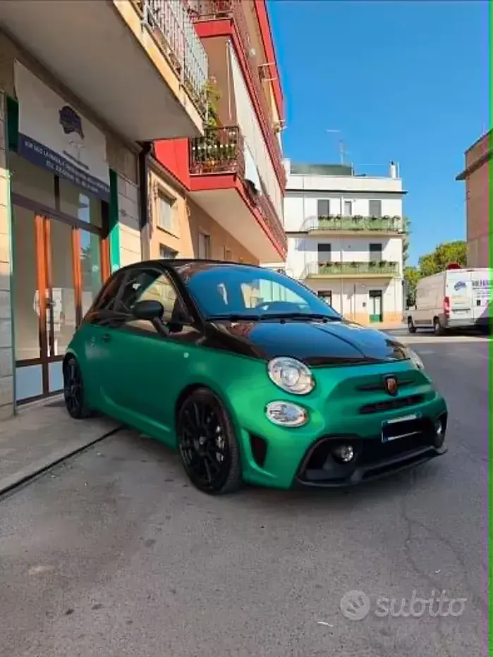 Usata Abarth 595C Competizione 180 CV (132 kW) 2018 Nero Cabrio