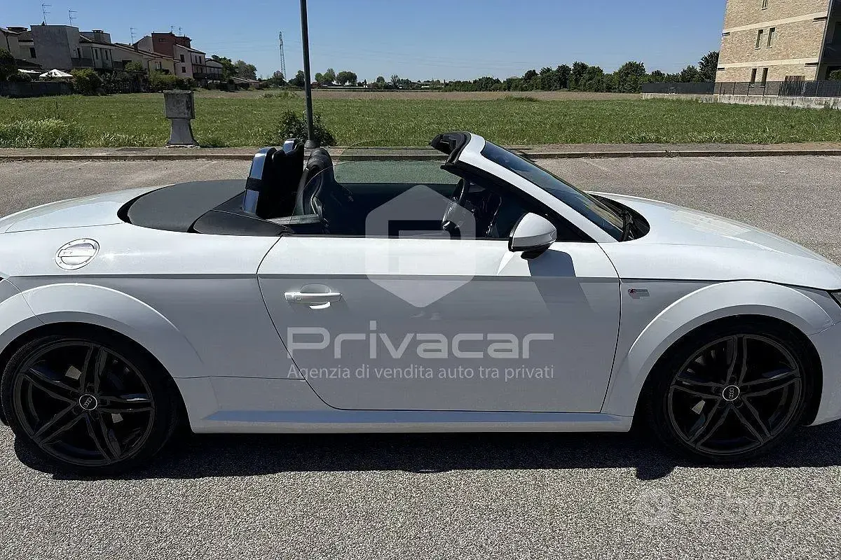 Usata Audi TT Roadster S-Line 230 CV (169 kW) 2016 Bianco Cabrio