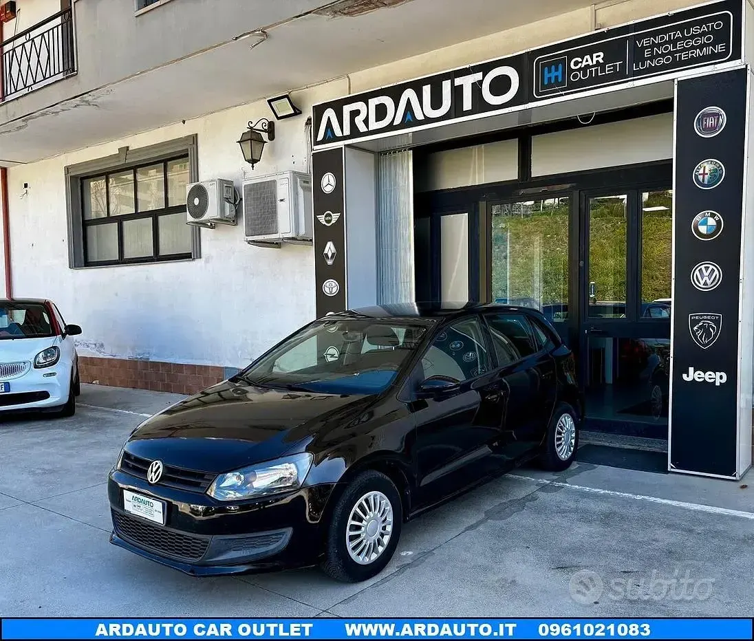 Usata VW Polo 75 CV (55 kW) 2012 Nero Utilitaria