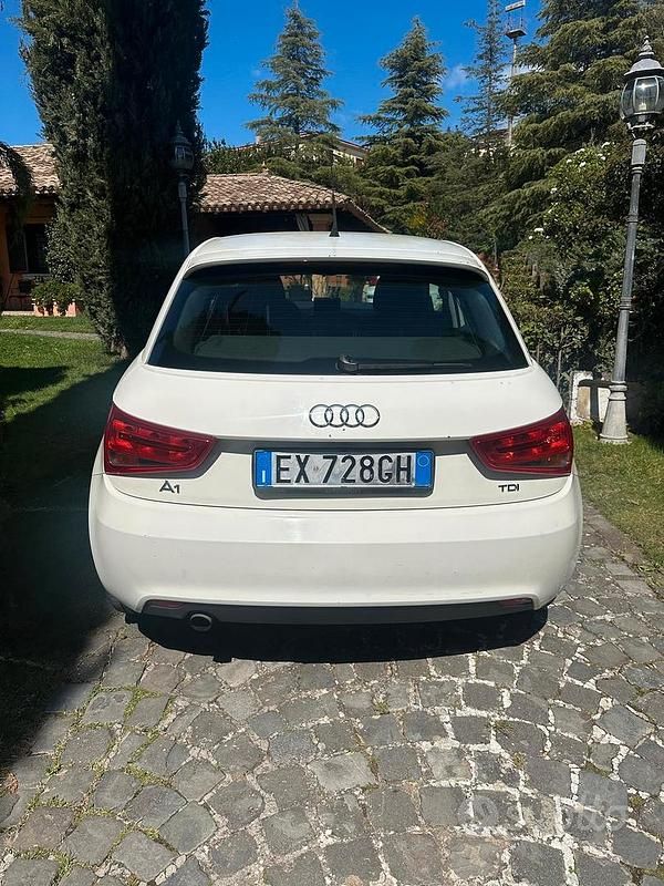 Usata Audi A1 2014 Bianco Utilitaria