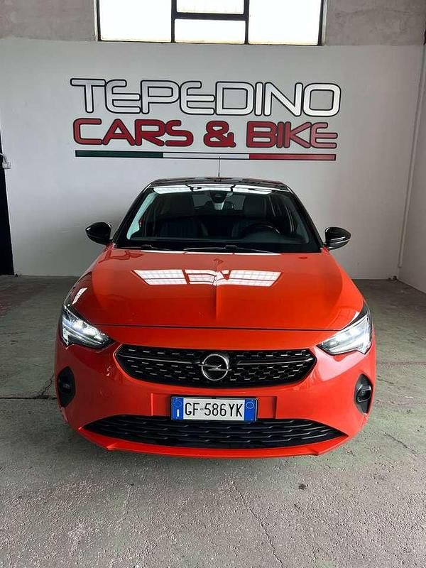 Usata Opel Corsa Elegance 75 CV (55 kW) 2021 Arancione Berlina