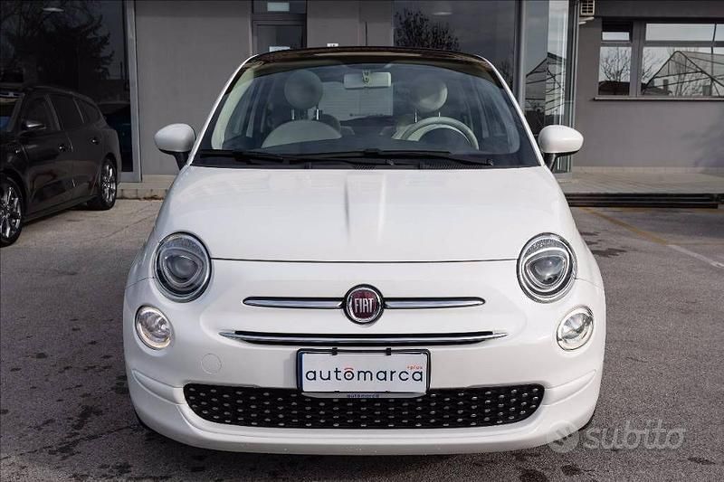 Usata Fiat 500 Lounge 69 CV (50 kW) 2017 Bianco Berlina