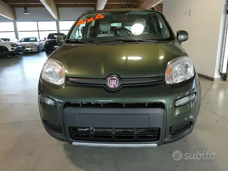 Usata Fiat Panda 4x4 S 95 CV (69 kW) 2016 Verde Utilitaria