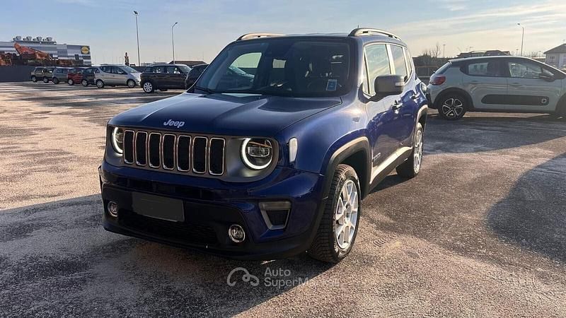 Usata Jeep Renegade Limited 120 CV (88 kW) 2020 Blu SUV
