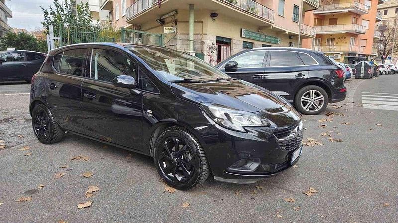 Nero Usata 2019 Opel Corsa Edition Tre volumi | 8900 € (Buon prezzo) - Immagine 1/4