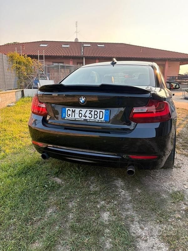 Usata BMW 220 Comfort Edition 184 CV (135 kW) 2015 Nero Coupé