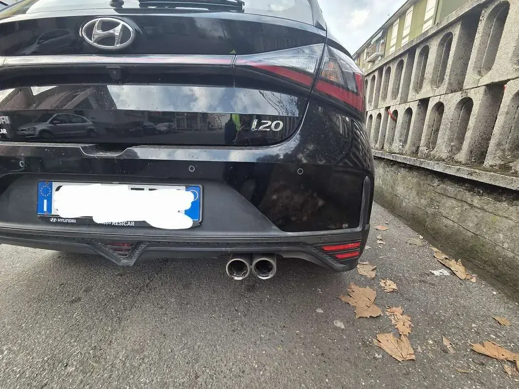 Usata Hyundai i20 N Line 120 CV (88 kW) 2022 Nero Utilitaria