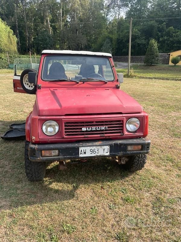 Usata Suzuki Samurai 69 CV (50 kW) 1993 Rosso SUV