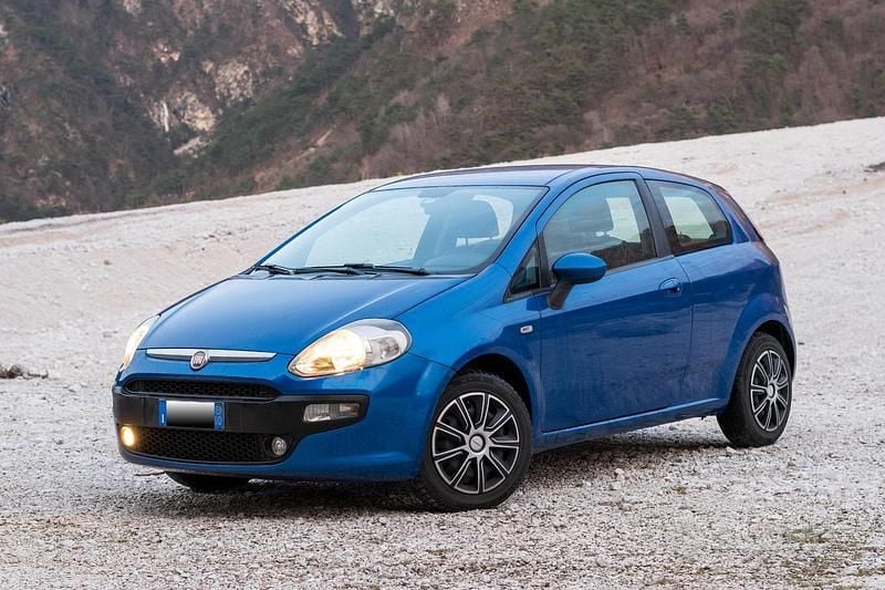 Usata Fiat Punto Evo S 77 CV (56 kW) 2011 Blu Utilitaria