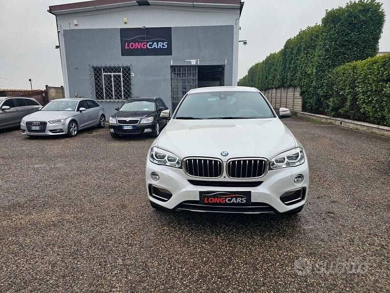 Usata BMW X6 M Sport 249 CV (183 kW) 2019 Bianco SUV