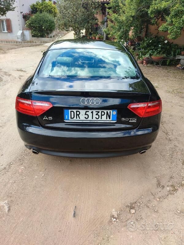 Usata Audi A5 2008 Nero Coupé